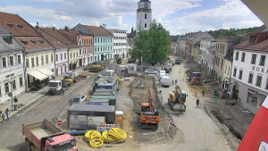 Město Velké Meziříčí - Náměstí, Městská věž - 21.5.2026 v 13:47 Město Velké Meziříčí - Náměstí, Městská věž - 21.5.2026 v 13:47