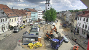 Město Velké Meziříčí - Náměstí, Městská věž - 21.5.2026 v 15:02 Město Velké Meziříčí - Náměstí, Městská věž - 21.5.2026 v 15:02