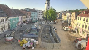 Město Velké Meziříčí - Náměstí, Městská věž - 16.6.2026 v 06:47 Město Velké Meziříčí - Náměstí, Městská věž - 16.6.2026 v 06:47
