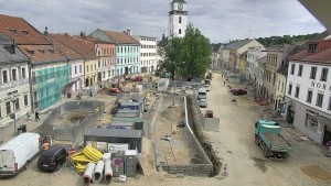 Stadt Velké Meziříčí - Platz, Stadtturm - 16.6.2026 v 15:47 Stadt Velké Meziříčí - Platz, Stadtturm - 16.6.2026 v 15:47