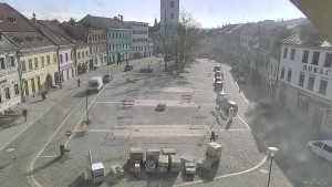 Stadt Velké Meziříčí - Platz, Stadtturm - 30.10.2026 v 10:32 Stadt Velké Meziříčí - Platz, Stadtturm - 30.10.2026 v 10:32