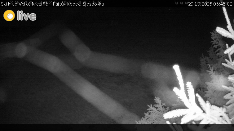 Ski klub Velké Meziříčí - Fajtův kopec - Sjezdovka - 29.10.2025 v 05:45 Ski klub Velké Meziříčí - Fajtův kopec - Sjezdovka - 29.10.2025 v 05:45