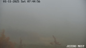 Město Most - Jezero Most - 1.11.2025 v 07:45 Město Most - Jezero Most - 1.11.2025 v 07:45