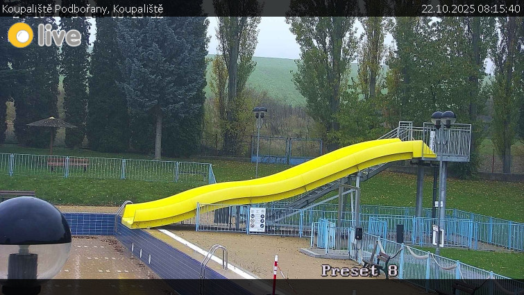 Koupaliště Podbořany - Koupaliště - 22.10.2025 v 08:15 Koupaliště Podbořany - Koupaliště - 22.10.2025 v 08:15