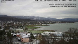 Zátoka u obce Kaluža