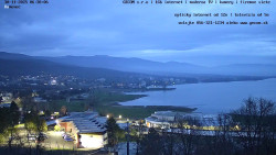 Zátoka u obce Kaluža