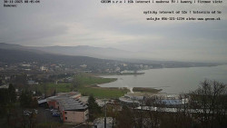 Zátoka u obce Kaluža