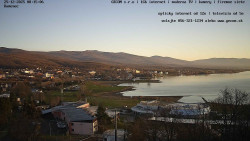 Zátoka u obce Kaluža