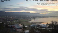 Zátoka u obce Kaluža