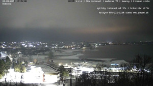 Zemplinská šírava - Zátoka u obce Kaluža - 1.1.2026 v 17:45 Zemplinská šírava - Zátoka u obce Kaluža - 1.1.2026 v 17:45