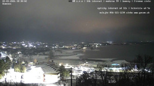 Zemplinská šírava - Zátoka u obce Kaluža - 1.1.2026 v 18:30 Zemplinská šírava - Zátoka u obce Kaluža - 1.1.2026 v 18:30