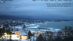 Zátoka u obce Kaluža