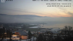 Zátoka u obce Kaluža