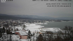 Zátoka u obce Kaluža