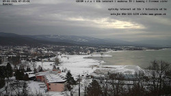 Zátoka u obce Kaluža