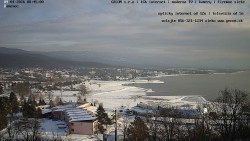 Zátoka u obce Kaluža