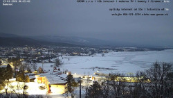 Zátoka u obce Kaluža