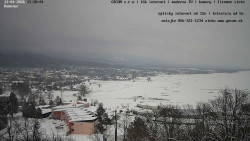 Zátoka u obce Kaluža