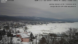 Zátoka u obce Kaluža