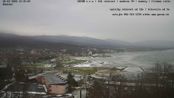 Zátoka u obce Kaluža