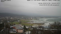 Zátoka u obce Kaluža