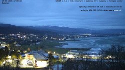 Zátoka u obce Kaluža