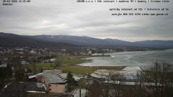 Zátoka u obce Kaluža