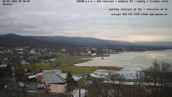 Zátoka u obce Kaluža