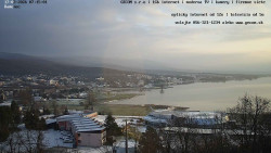 Zátoka u obce Kaluža