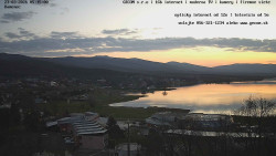 Zátoka u obce Kaluža