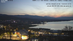 Zátoka u obce Kaluža