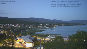 Zemplinská šírava - Zátoka u obce Kaluža - 5.4.2026 v 19:45 Zemplinská šírava - Zátoka u obce Kaluža - 5.4.2026 v 19:45