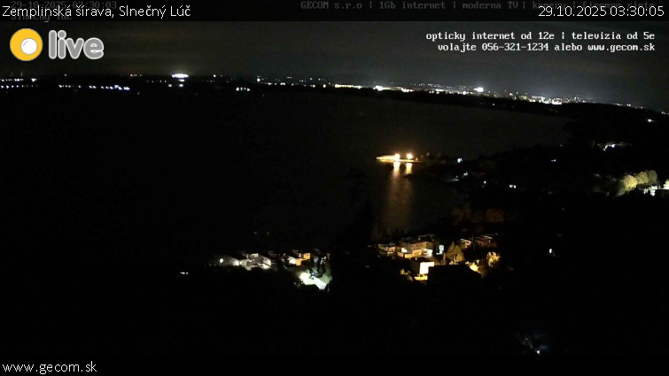 Zemplinská šírava - Slnečný Lúč - 29.10.2025 v 03:30 Zemplinská šírava - Slnečný Lúč - 29.10.2025 v 03:30