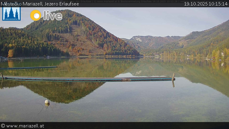Městečko Mariazell - Jezero Erlaufsee - 19.10.2025 v 10:15 Městečko Mariazell - Jezero Erlaufsee - 19.10.2025 v 10:15