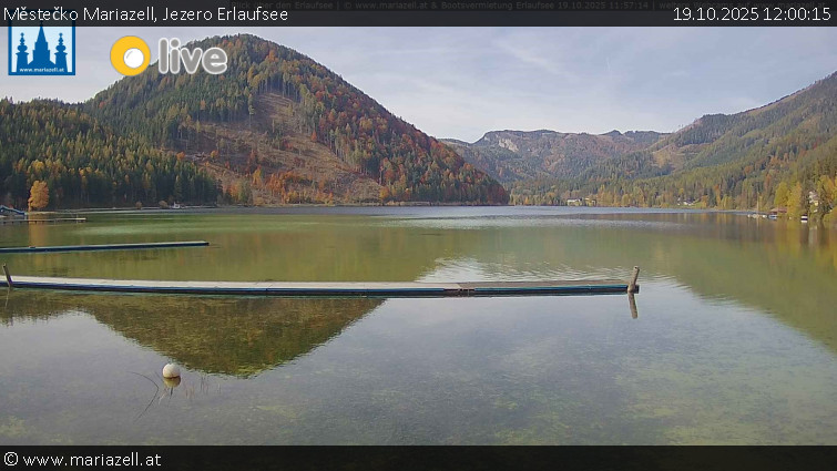 Městečko Mariazell - Jezero Erlaufsee - 19.10.2025 v 12:00 Městečko Mariazell - Jezero Erlaufsee - 19.10.2025 v 12:00