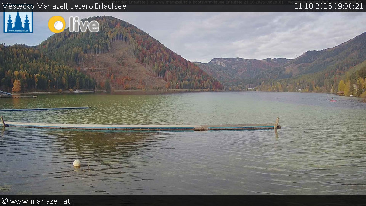 Městečko Mariazell - Jezero Erlaufsee - 21.10.2025 v 09:30 Městečko Mariazell - Jezero Erlaufsee - 21.10.2025 v 09:30