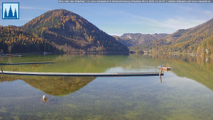 Městečko Mariazell - Jezero Erlaufsee - 5.11.2025 v 11:15 Městečko Mariazell - Jezero Erlaufsee - 5.11.2025 v 11:15