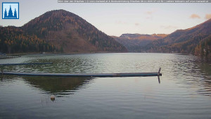 Městečko Mariazell - Jezero Erlaufsee - 8.11.2025 v 07:15 Městečko Mariazell - Jezero Erlaufsee - 8.11.2025 v 07:15