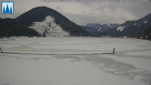 Městečko Mariazell - Jezero Erlaufsee - 7.1.2026 v 11:30 Městečko Mariazell - Jezero Erlaufsee - 7.1.2026 v 11:30