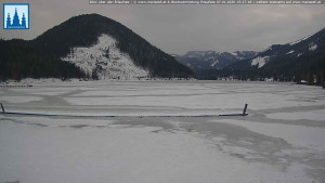 Městečko Mariazell - Jezero Erlaufsee - 7.1.2026 v 15:30 Městečko Mariazell - Jezero Erlaufsee - 7.1.2026 v 15:30