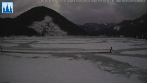 Městečko Mariazell - Jezero Erlaufsee - 7.1.2026 v 17:00 Městečko Mariazell - Jezero Erlaufsee - 7.1.2026 v 17:00