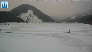 Městečko Mariazell - Jezero Erlaufsee - 8.1.2026 v 08:15 Městečko Mariazell - Jezero Erlaufsee - 8.1.2026 v 08:15