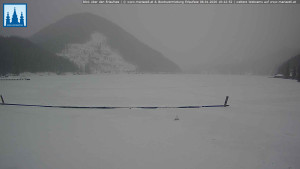 Městečko Mariazell - Jezero Erlaufsee - 8.1.2026 v 10:45 Městečko Mariazell - Jezero Erlaufsee - 8.1.2026 v 10:45