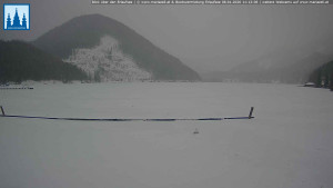 Městečko Mariazell - Jezero Erlaufsee - 8.1.2026 v 11:15 Městečko Mariazell - Jezero Erlaufsee - 8.1.2026 v 11:15