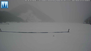 Městečko Mariazell - Jezero Erlaufsee - 8.1.2026 v 12:15 Městečko Mariazell - Jezero Erlaufsee - 8.1.2026 v 12:15