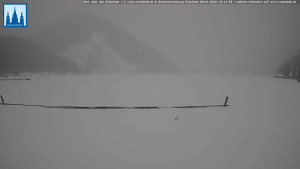 Městečko Mariazell - Jezero Erlaufsee - 8.1.2026 v 13:15 Městečko Mariazell - Jezero Erlaufsee - 8.1.2026 v 13:15