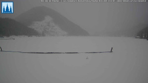 Městečko Mariazell - Jezero Erlaufsee - 8.1.2026 v 13:45 Městečko Mariazell - Jezero Erlaufsee - 8.1.2026 v 13:45