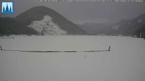 Městečko Mariazell - Jezero Erlaufsee - 8.1.2026 v 14:15 Městečko Mariazell - Jezero Erlaufsee - 8.1.2026 v 14:15