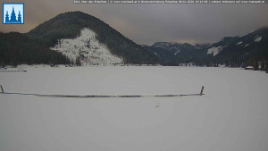 Městečko Mariazell - Jezero Erlaufsee - 8.1.2026 v 15:45 Městečko Mariazell - Jezero Erlaufsee - 8.1.2026 v 15:45