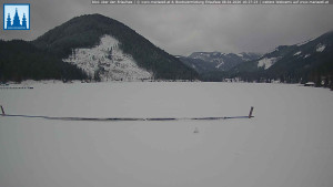 Městečko Mariazell - Jezero Erlaufsee - 8.1.2026 v 16:30 Městečko Mariazell - Jezero Erlaufsee - 8.1.2026 v 16:30